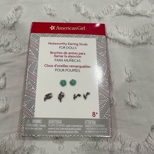 American Girl Doll Earrings Brand New!
